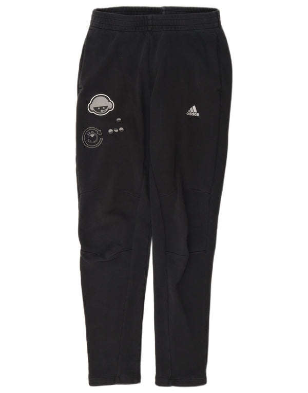 Adidas - Pantalón de chándal para niño (11-12 años), color negro