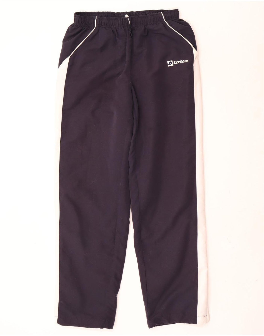 Pantalones De Chándal Lotto Hombre Poliéster Color Block Azul Marino Medio