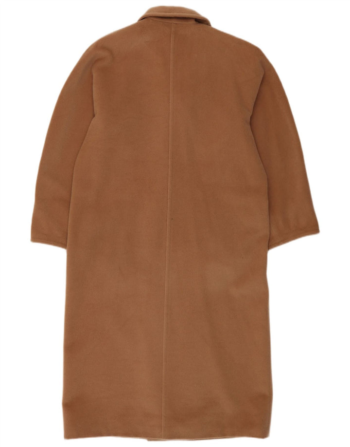 Max Mara Abrigo extragrande con doble botonadura para mujer UK 8 Small Lana beige