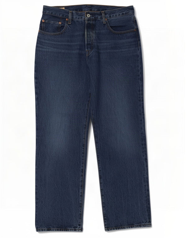Vaqueros Levi's Mujer 501 Rectos W30 L30 Algodón Azul