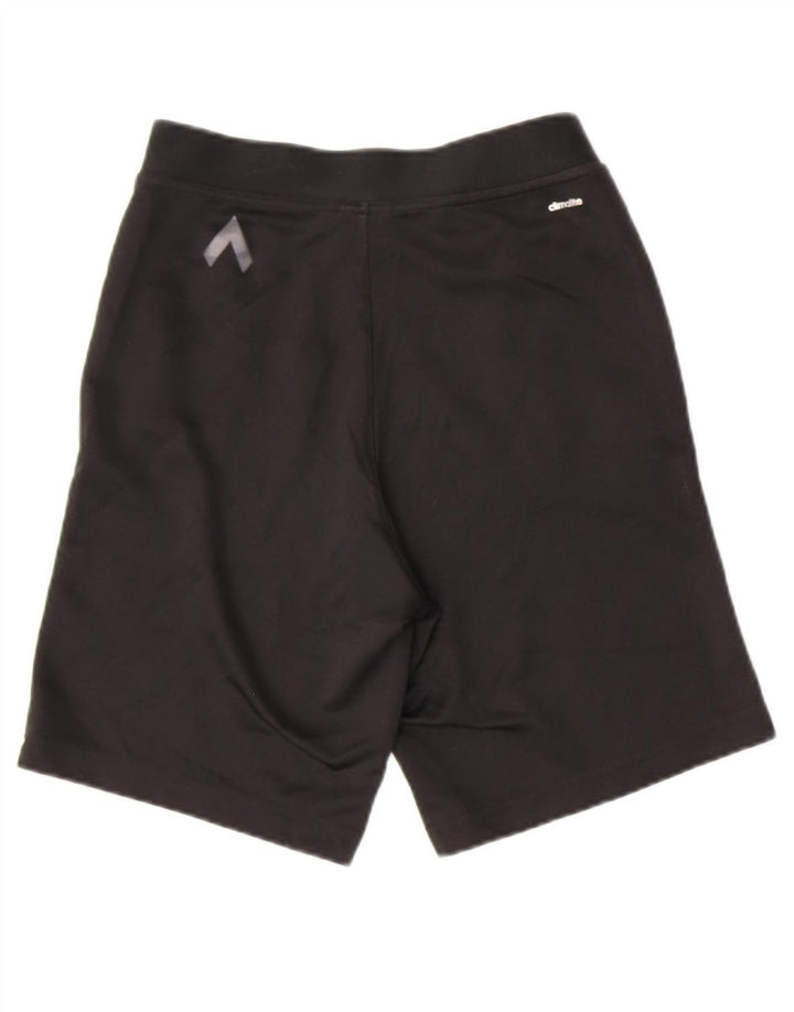 ADIDAS Boys Climalite Sport Shorts 13-14 Years  Black Polyester