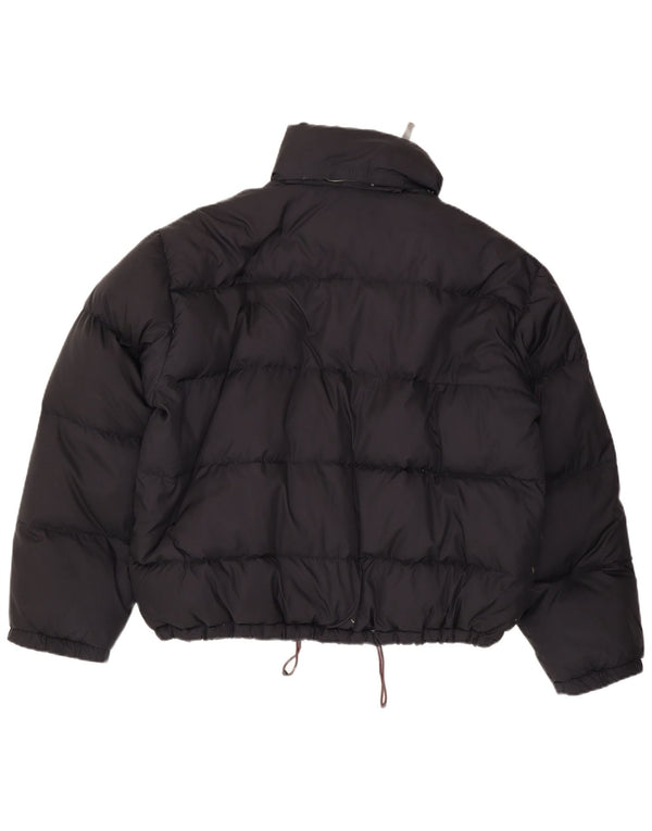Armani Jeans Chaqueta acolchada con capucha para hombre UK 42 XL Azul marino