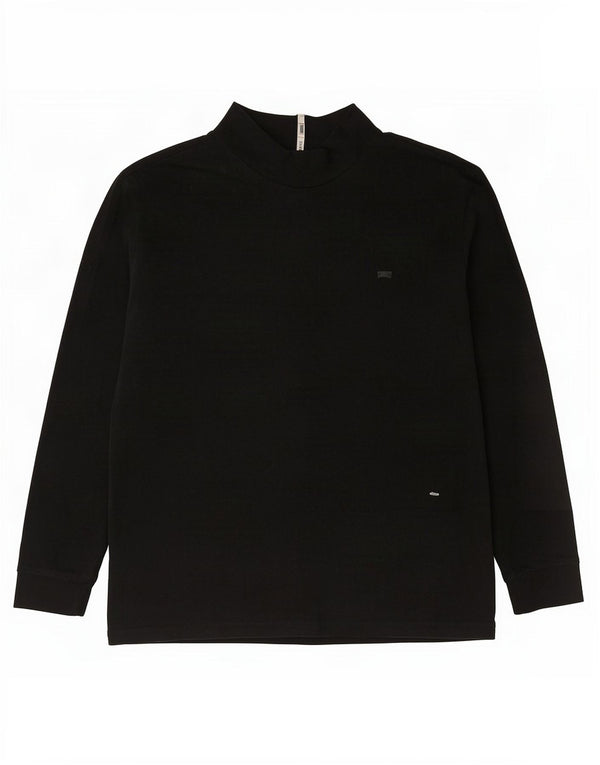 Carrera Mujer Top Manga Larga UK 40 XL Algodón Negro