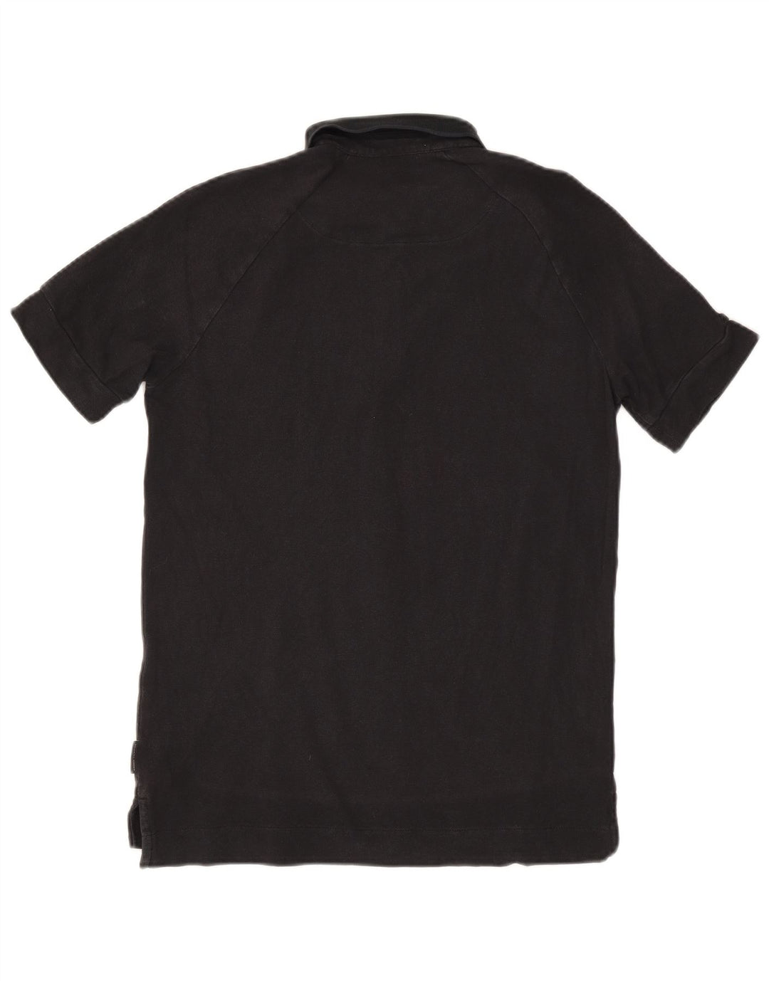 Armani Exchange Polo gráfico para hombre pequeño negro
