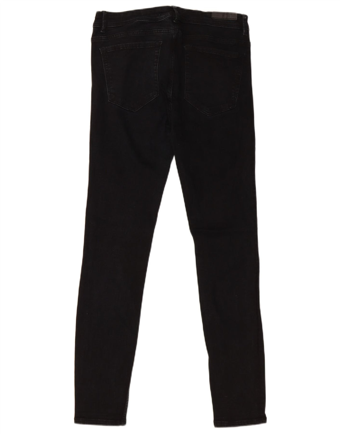 Zara Vaqueros Pitillo Mujer W28 L28 Negro
