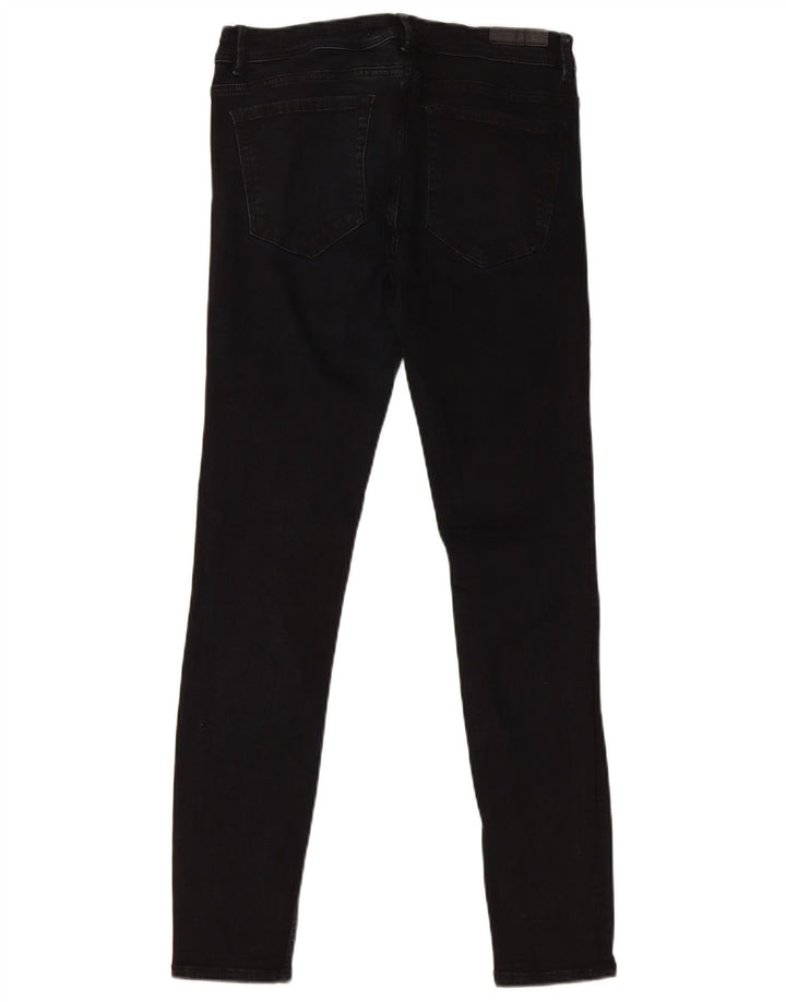 Zara Vaqueros Pitillo Mujer W28 L28 Negro