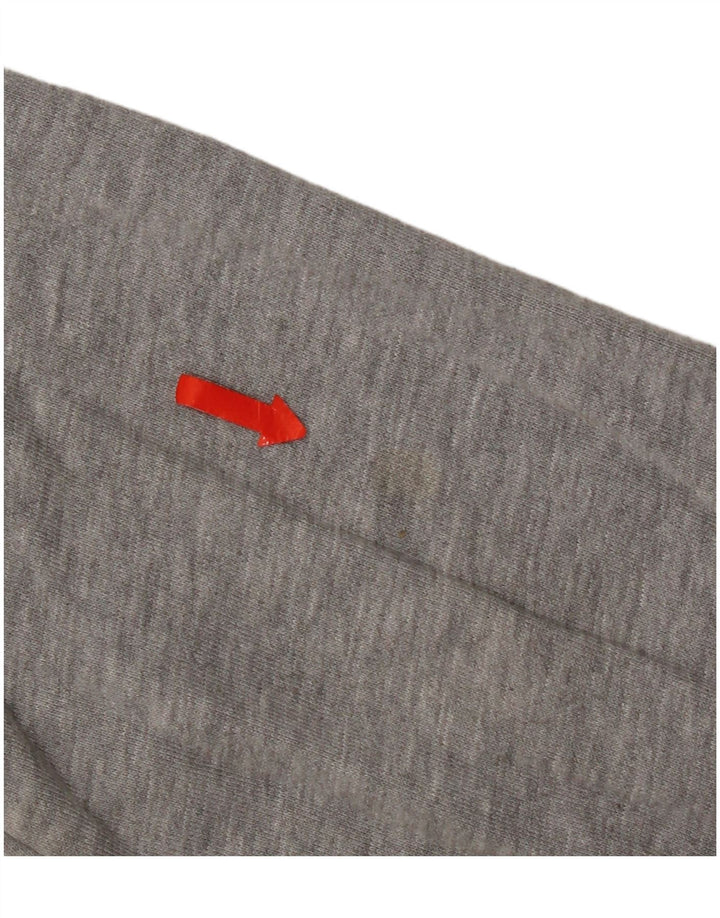 Superdry Sudadera extragrande con estampado gráfico para mujer, talla 46, algodón gris grande