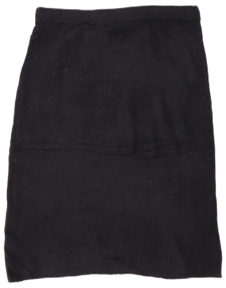 J. CREW Falda Acampanada para Mujer Grande W32 Acrílico Negro