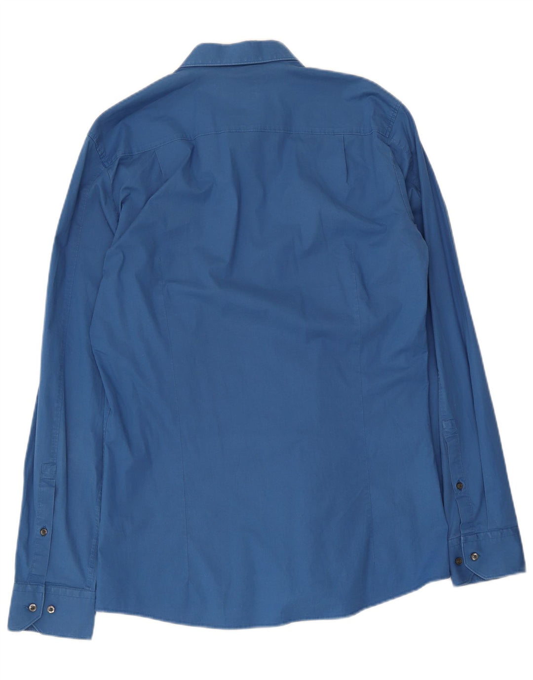Camisa Hugo Boss Hombre Slim Fit Azul Grande