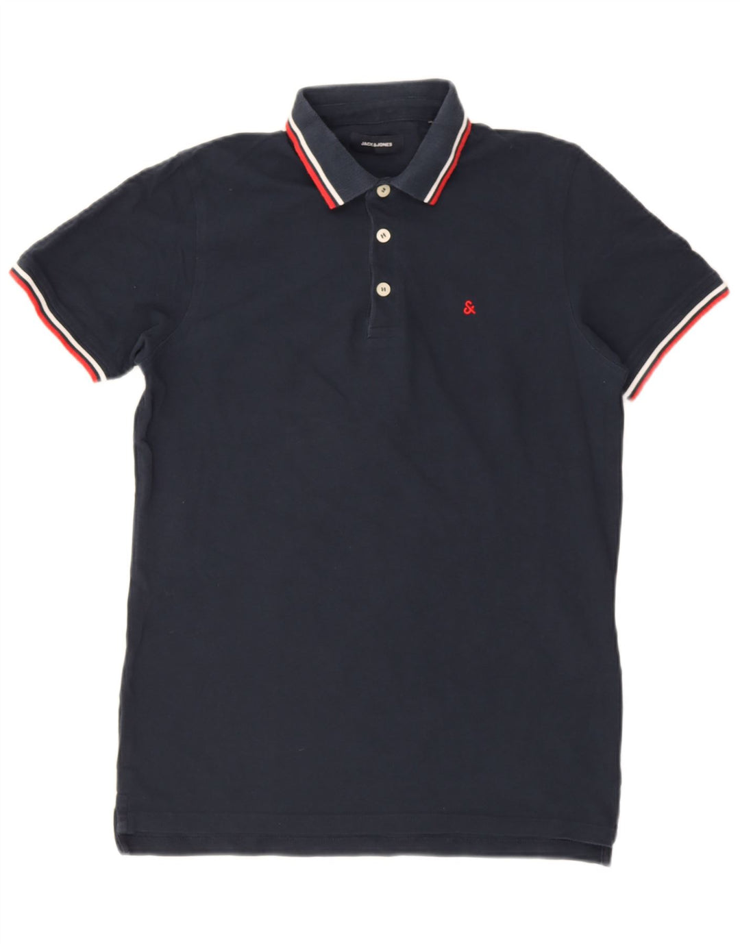 Polo Jack & Jones Hombre Algodón Azul Marino Medio