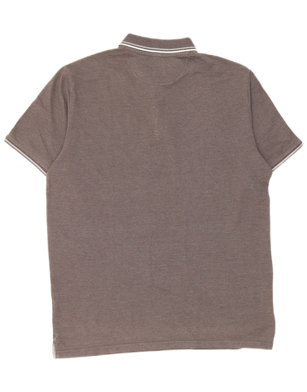 Champion Polo Hombre XL Algodón Gris