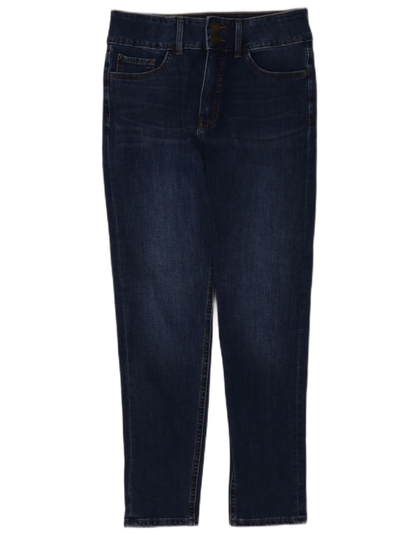 Marks & Spencer Jeans Slim Sculpt para Mujer UK 10 Small W28 L26 Azul Marino