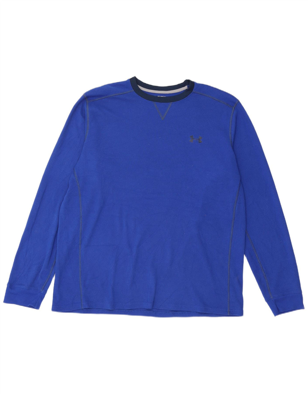 Under Armour Camiseta Cold Gear para hombre de manga larga 2XL Poliéster azul