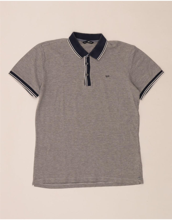 Polo GAS Hombre Gris Medio