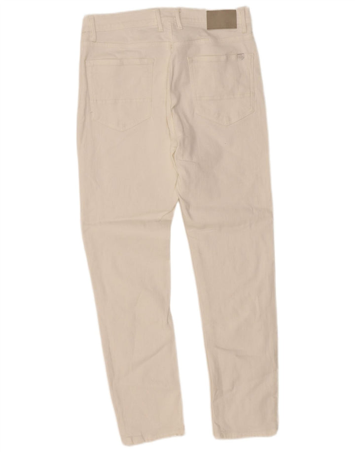 Zara Mens Slim Jeans EU 42 Grande W32 L29 Blanco