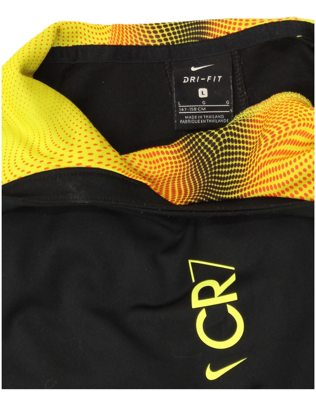 Nike Cristiano Ronaldo Sudadera con capucha para niños 12-13 años Grande Negro Deportes