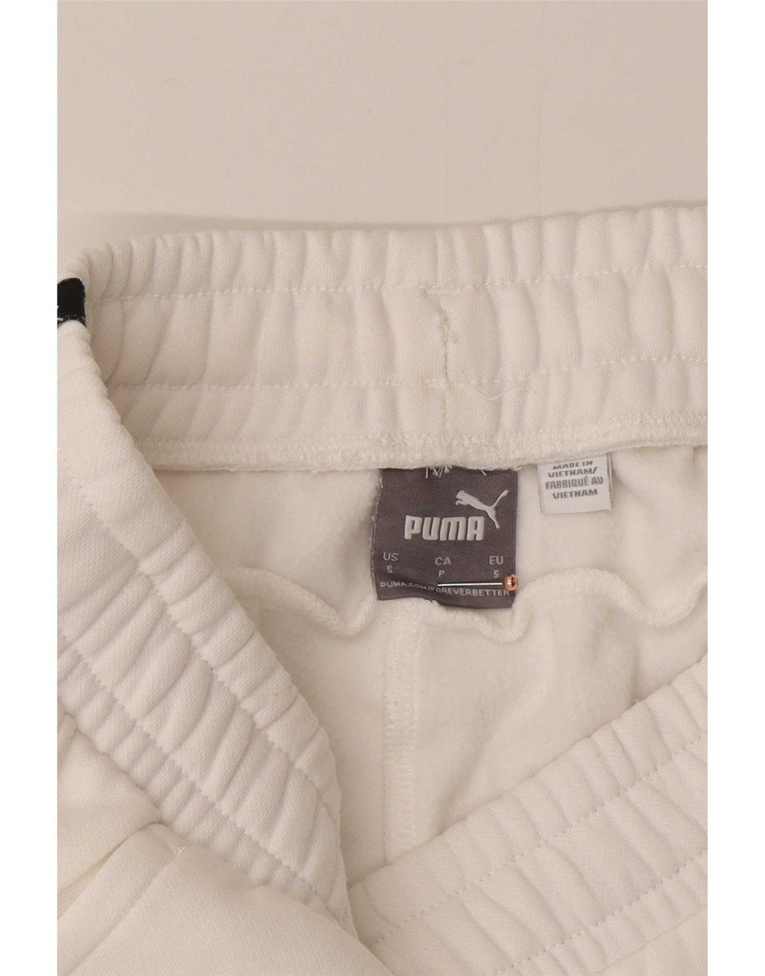 Puma Pantalones De Chándal Para Hombre Joggers Small Blanco