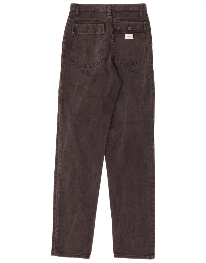 Vaqueros rectos para hombre Rifle W30 L36 Algodón negro