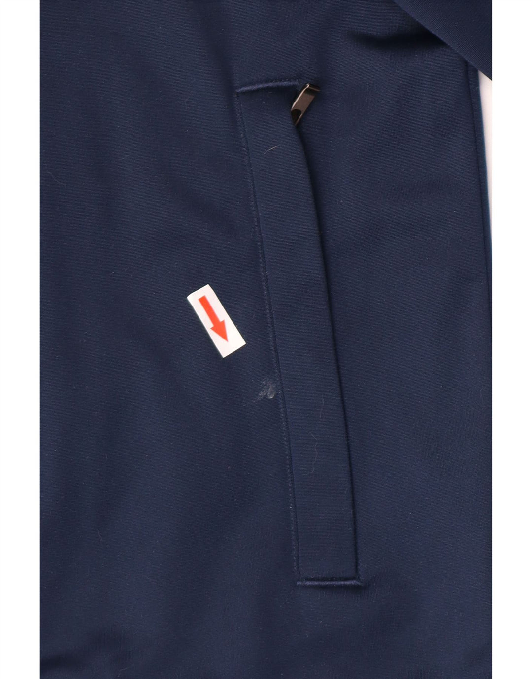 Adidas Hombre Chándal Top Chaqueta XL Azul Marino Poliéster