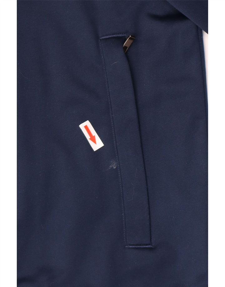 Adidas Hombre Chándal Top Chaqueta XL Azul Marino Poliéster