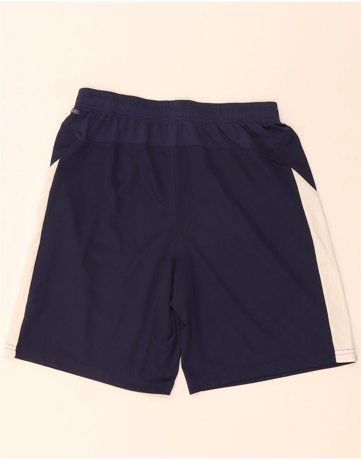 Pantalones cortos deportivos Puma para hombre, talla pequeña, color azul marino
