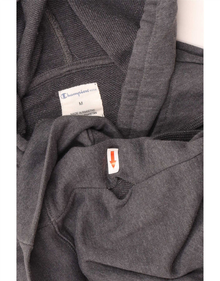 Champion Sudadera Con Capucha Gráfica Gris Medio
