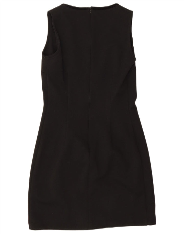 Caracciolo Conjunto de 2 piezas de 4 botones para mujer IT 44 Poliéster negro mediano