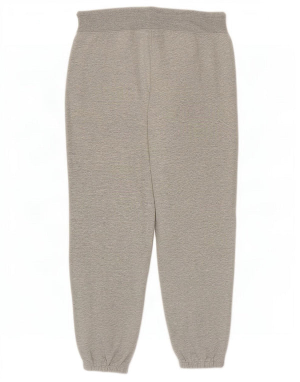 Gap Pantalones De Chándal Cortos Gráficos para Mujer Joggers UK 44 Algodón Gris Medio