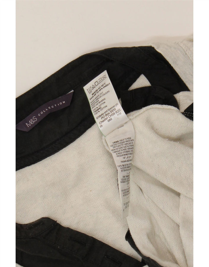 Marks & Spencer Sudadera tipo jersey para mujer UK 46 Grande Gris Colorblock