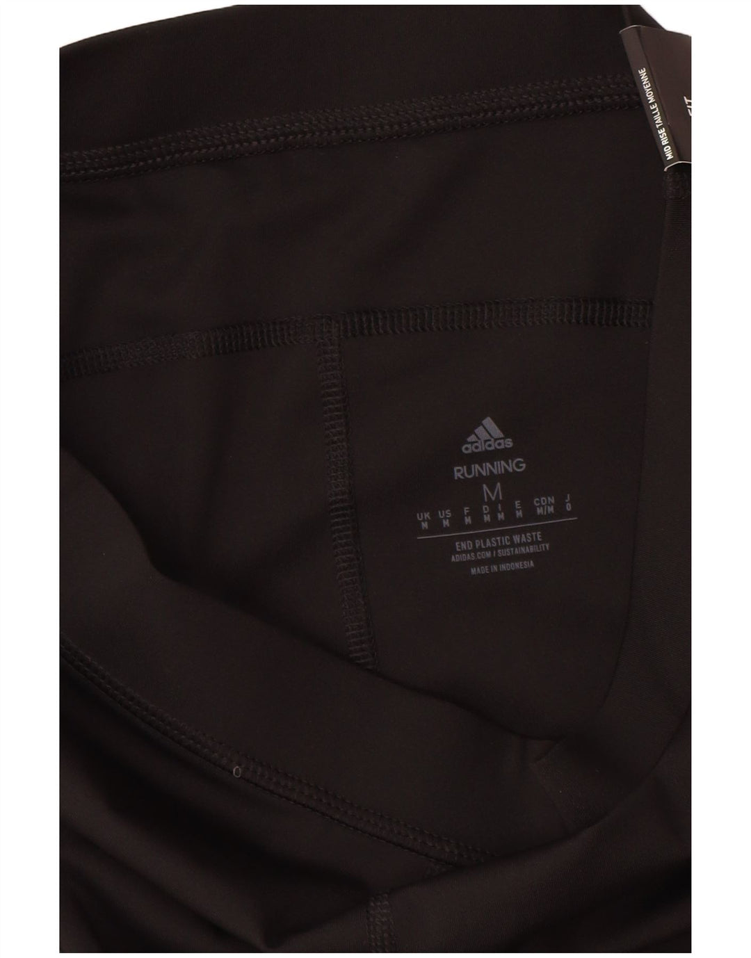 Adidas Leggings Aeroready para mujer Reino Unido 12 Mediano Negro Poliéster