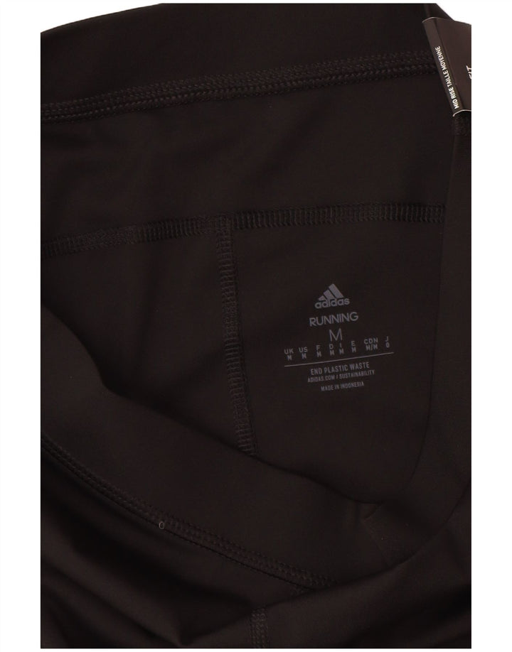 Adidas Leggings Aeroready para mujer Reino Unido 12 Mediano Negro Poliéster
