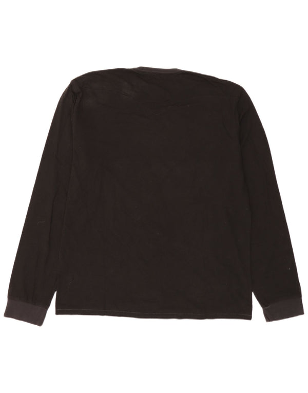 Levi's Mens Top Manga Larga 2XL Algodón Negro