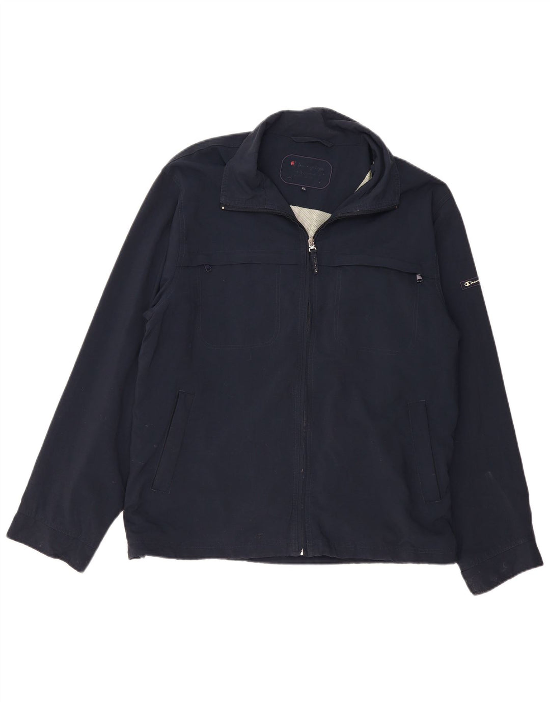 CHAMPION Chaqueta utilitaria para hombre UK 42 XL Poliamida azul marino