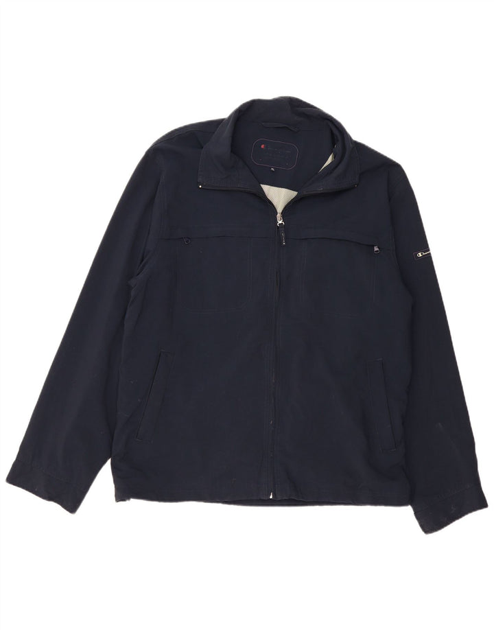 CHAMPION Chaqueta utilitaria para hombre UK 42 XL Poliamida azul marino