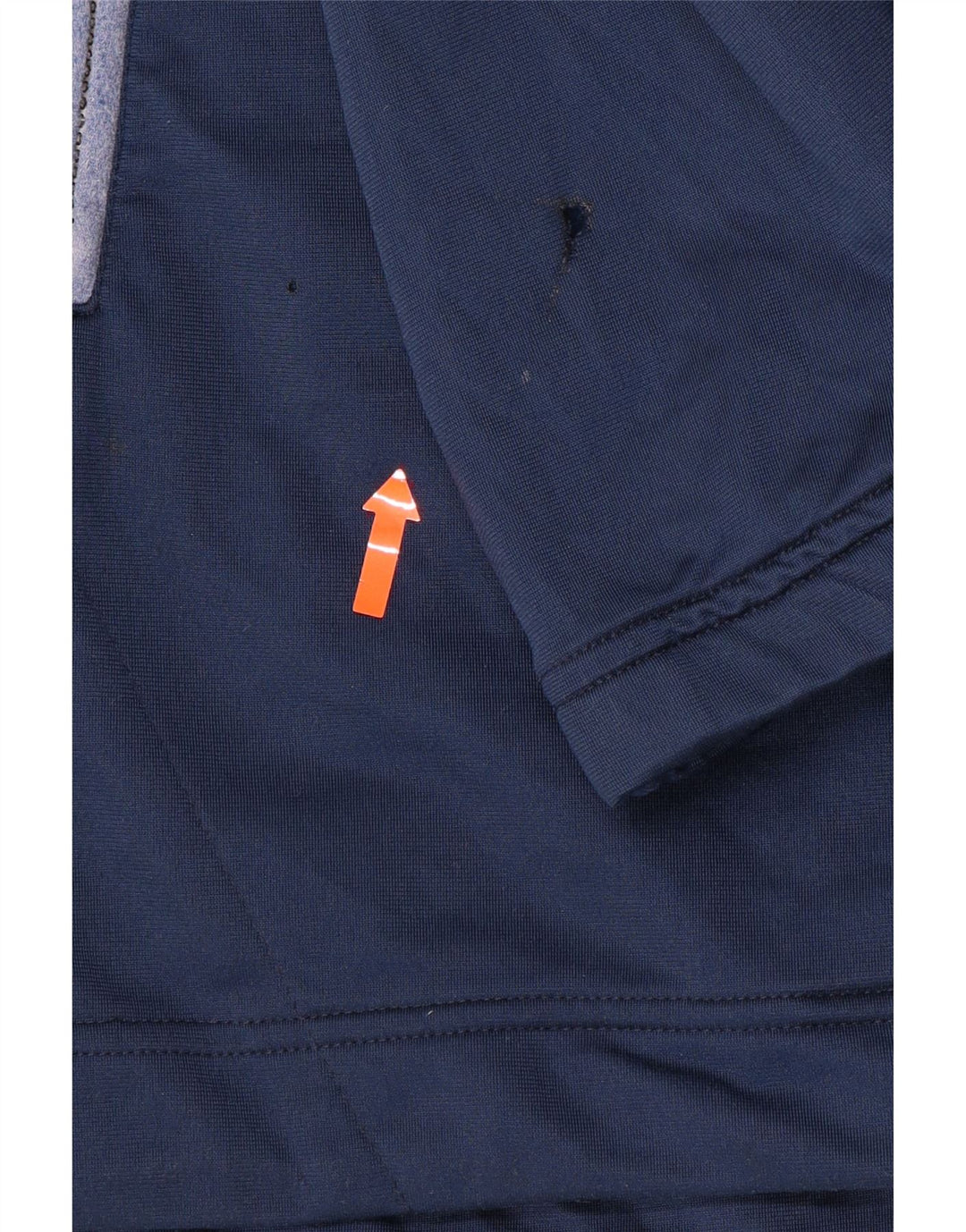 ASICS Chaqueta de chándal gráfica para hombre XL Azul marino Colorblock