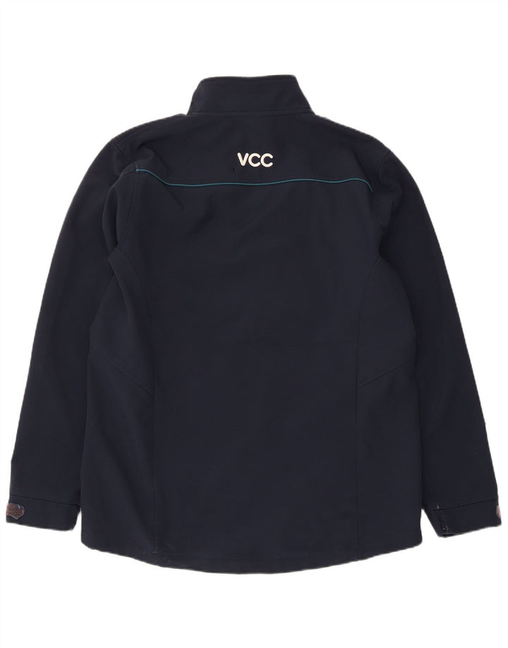 Champion Chaqueta cortavientos gráfica para hombre UK 38 Mediano Azul marino Poliéster