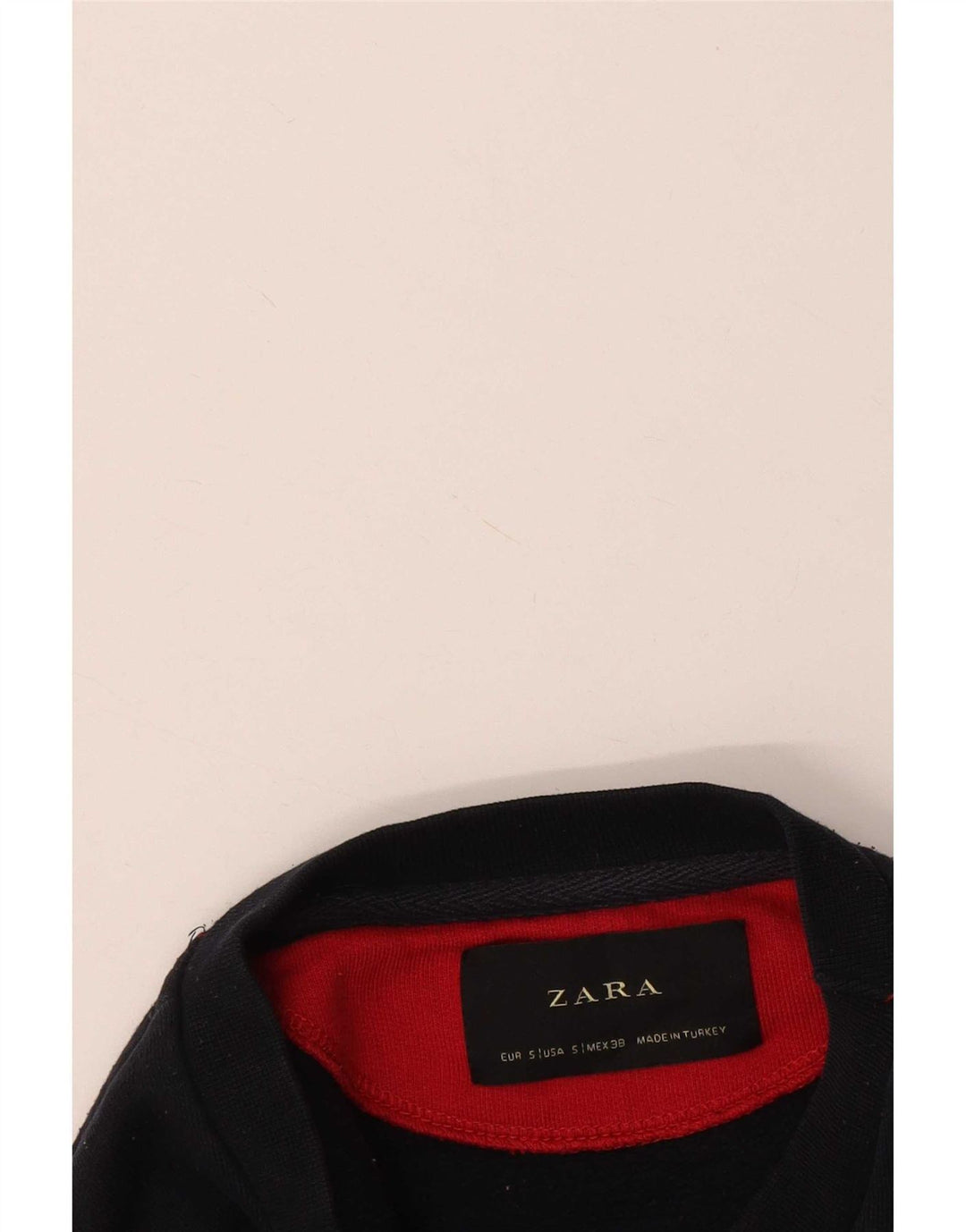 Zara Hombre Sudadera Jumper Small Multicolor Colorblock