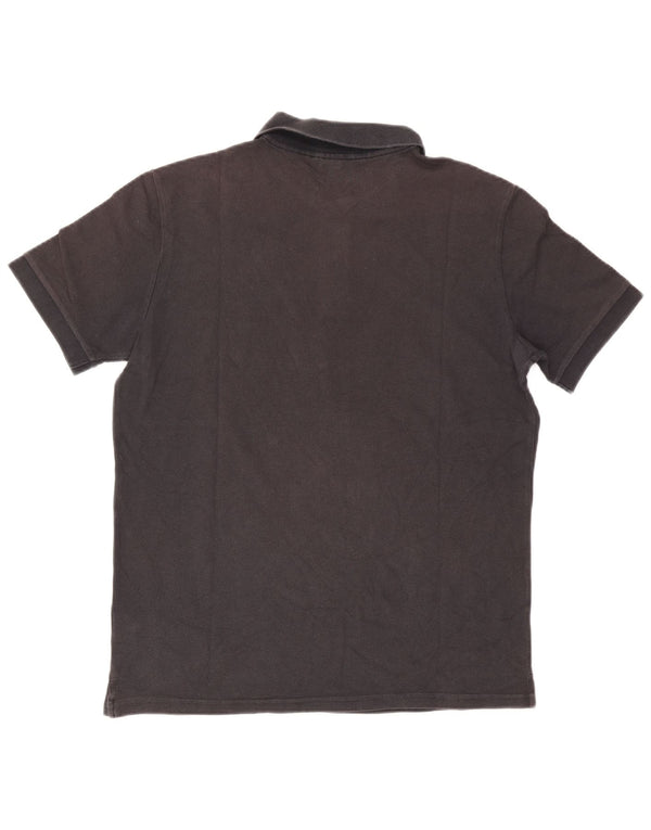 Polo Trussardi Jeans Hombre XL Algodón Negro