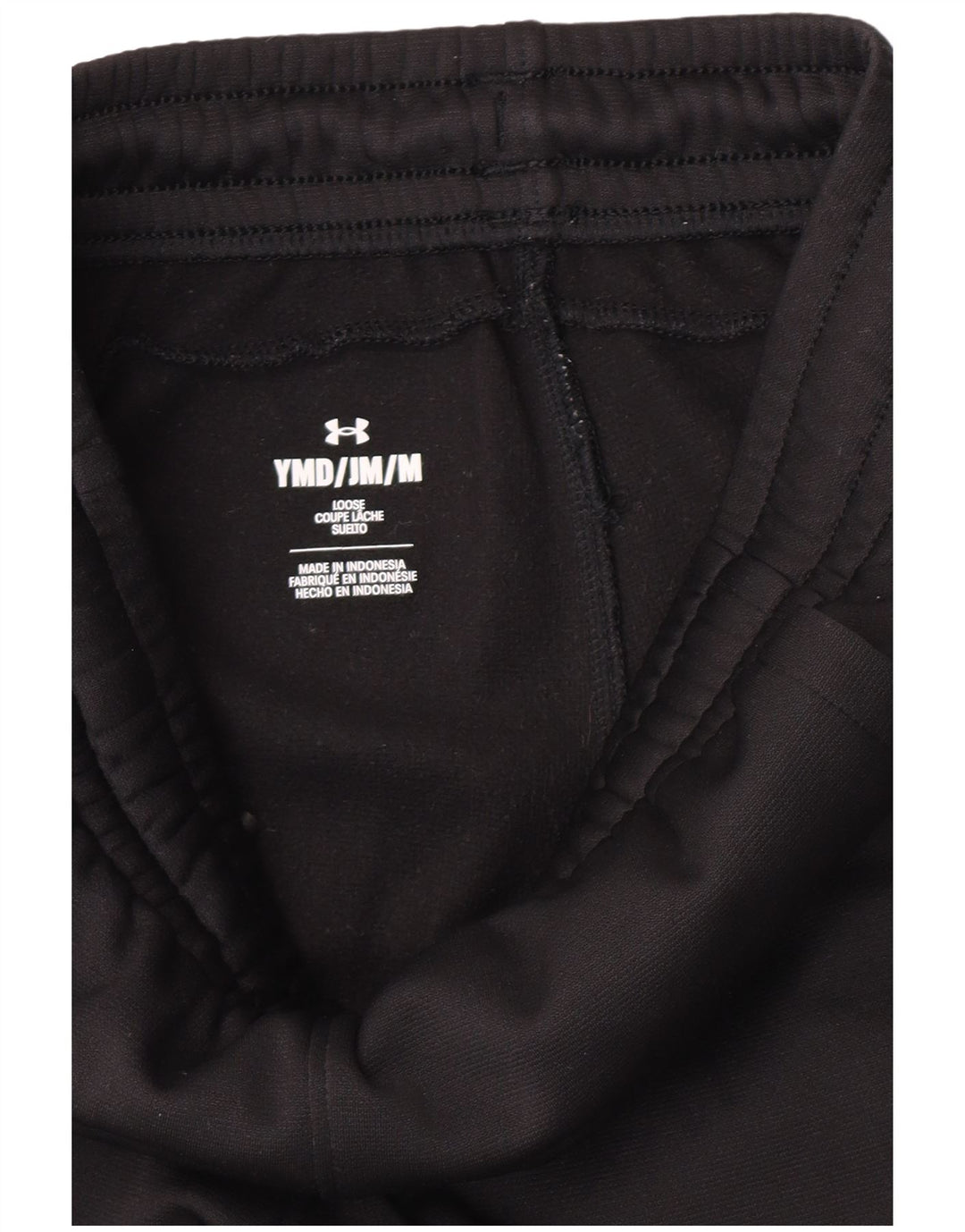 Under Armour Pantalones de chándal para niño, Joggers, 9-10 años, Mediano, Negro