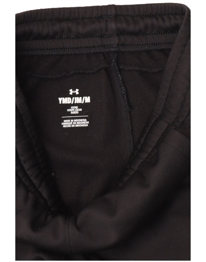 Under Armour Pantalones de chándal para niño, Joggers, 9-10 años, Mediano, Negro
