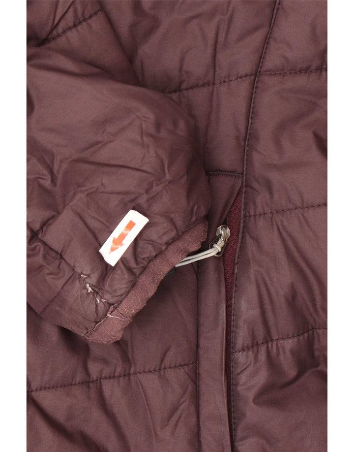 Rohan Chaqueta acolchada con capucha para mujer UK 44 Poliéster marrón medio