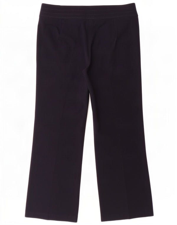 Pantalones informales para mujer Marks & Spencer UK 12 Medium W30 L28 Azul marino