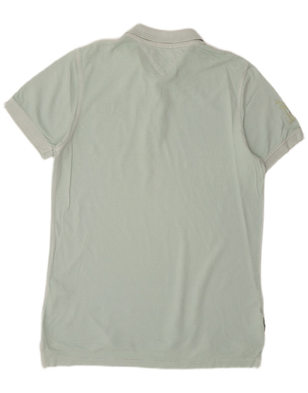 TOMMY HILFIGER Polo gráfico para hombre Algodón azul grande