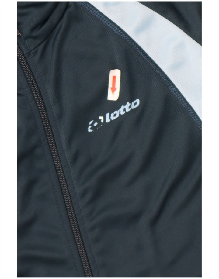 Lotto Hombre Chándal Completo Grande Azul Marino Colorblock Poliéster