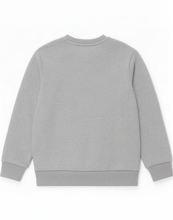 Adidas Sudadera para niño Jumper 2-3 años Gris Algodón