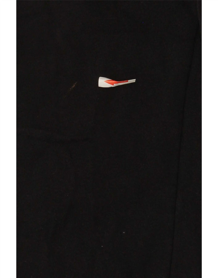 Fila Hombre Pantalones De Chándal Joggers Grande Algodón Negro