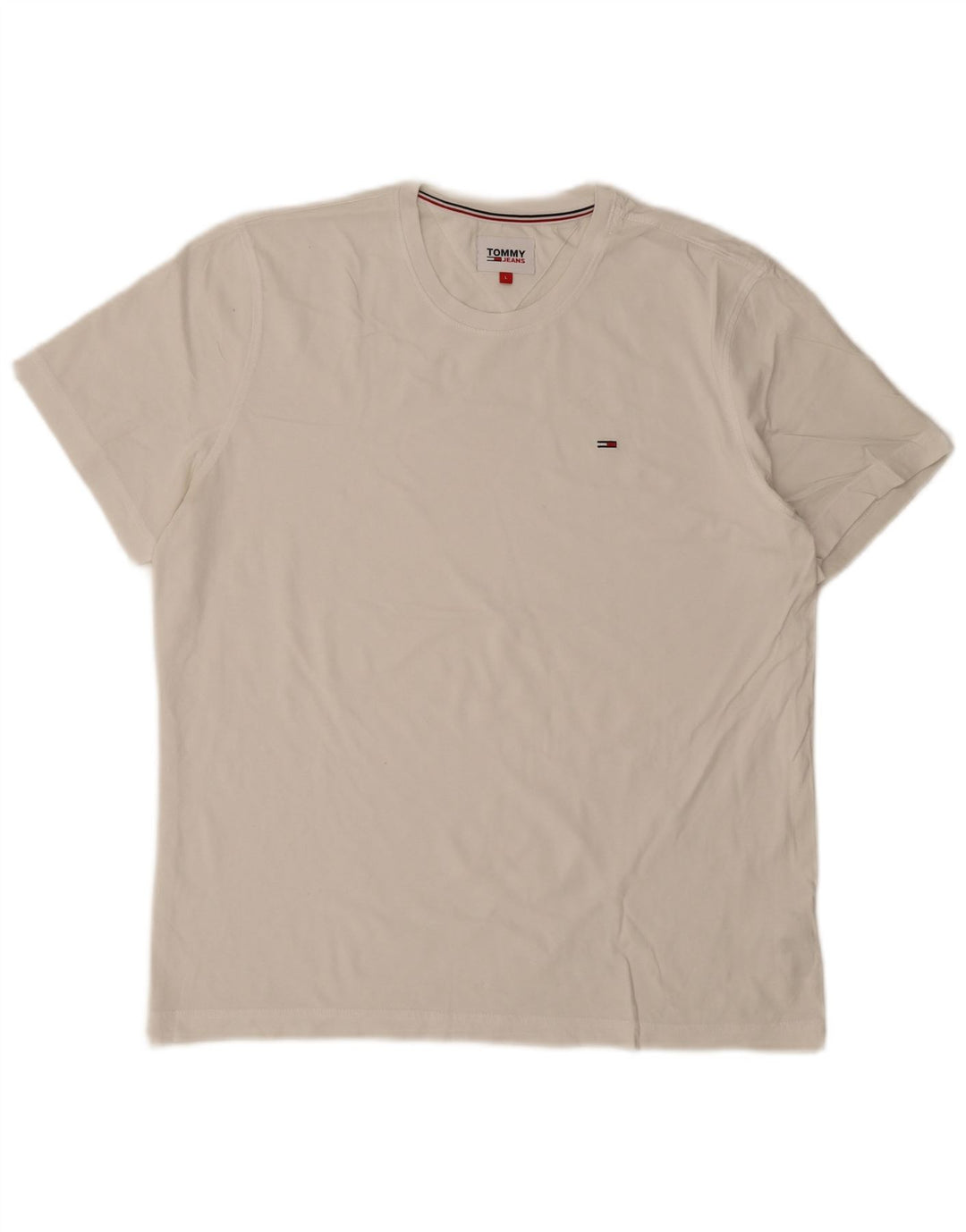 TOMMY HILFIGER Camiseta para hombre Top Large White Cotton