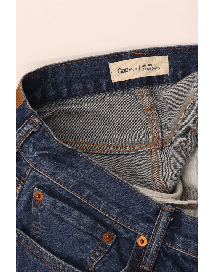 Vaqueros Gap Mujer Rectos W30 L32 Azul