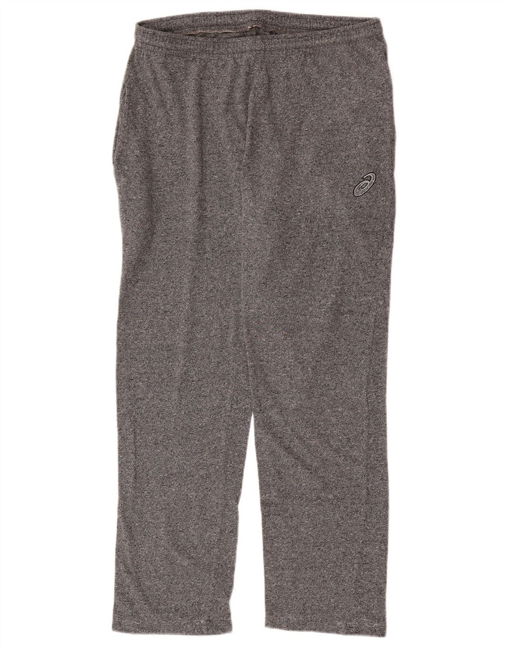 Pantalones De Chándal Asics Hombre Gris Medio De Algodón Moteado