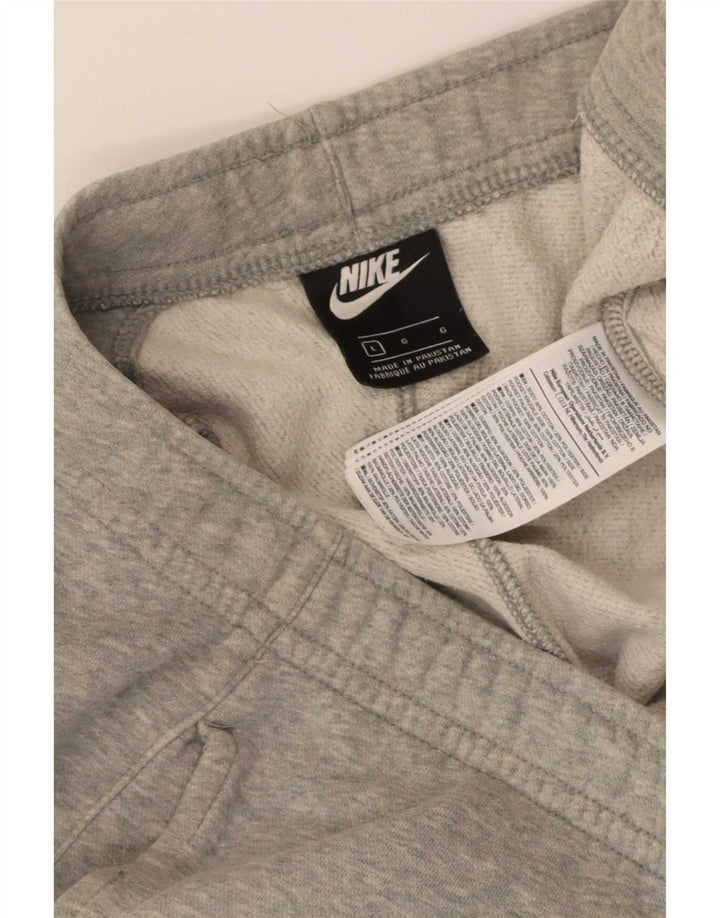 Pantalones de chándal Nike para hombre de algodón moteado gris grande